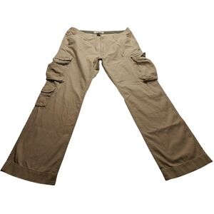 X-RAY Men's Cargo Shorts Khaki Tan 100% Cotton Multi Pocket Utility Shorts 36
